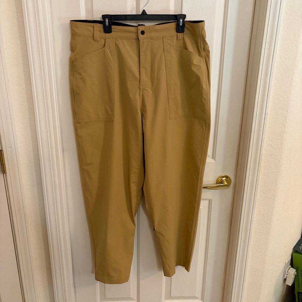 Timberland Outdoor Pants Mens W36 Wheat‎ Tan Lightweight Hiking Trail NWT